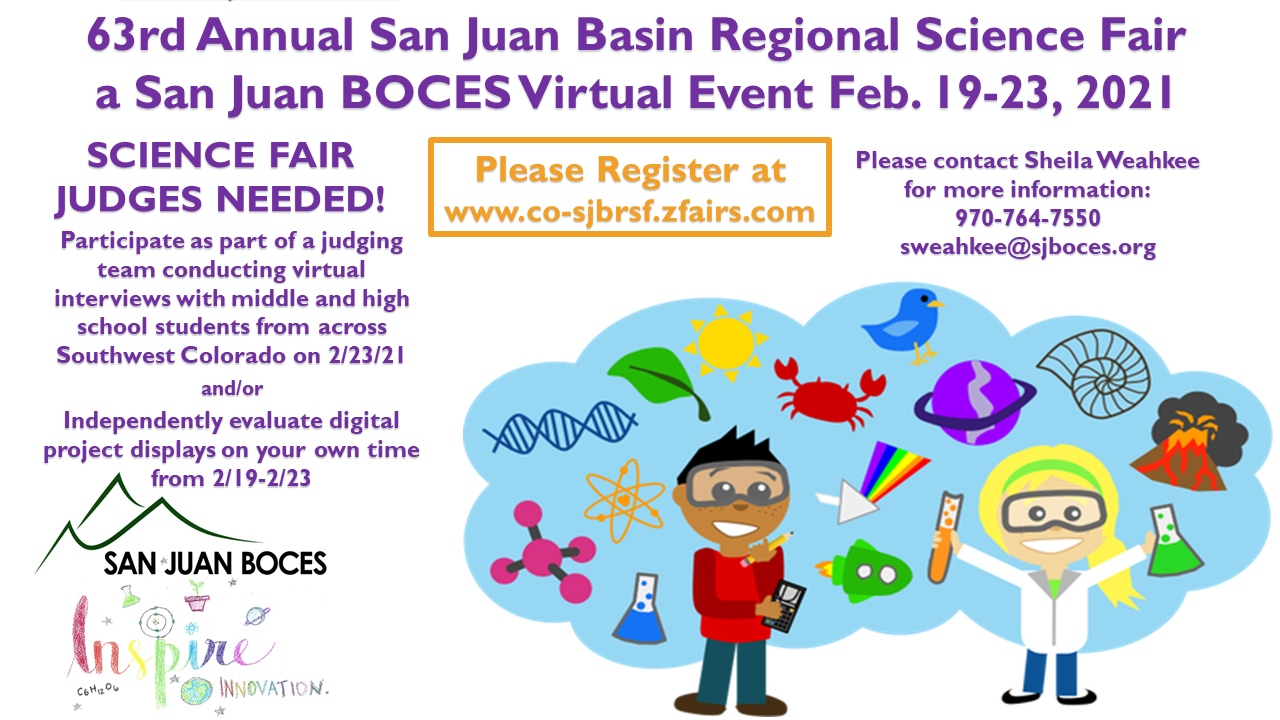 San Juan BOCES Judges Needed 2021