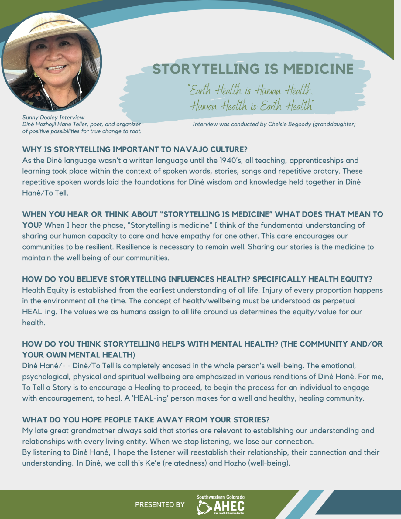 AHEC-Storytelling Flyer.May 19th event